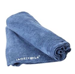 Microfiber Yoga Mat Towel in Slate Blue
