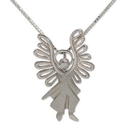 Sterling Silver Michael Archangel Pendant