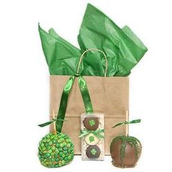 St. Patrick's Day Caramel Apple Gift Bag