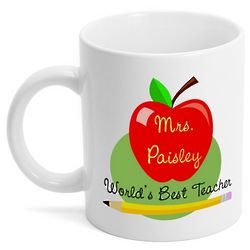 World's Best Teacher Personalized Mug