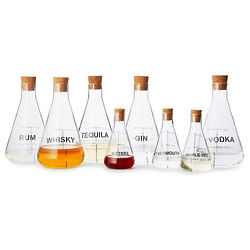 Glass Mixology Bar Flasks