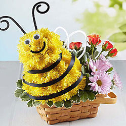 Honey Bee Floral Arrangement