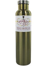 Double-Wall Vacuum-Insulated Stainless Steel Wine Bottle