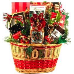 Large Tis the Season Holiday Gift Basket