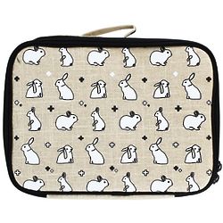 Insulated Kids Lunch Box Bunny Tile