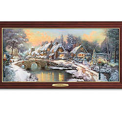 Lighted Holiday Canvas Print