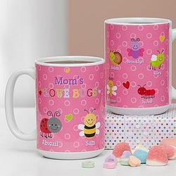 Her Little Love Bugs Personalized Mug