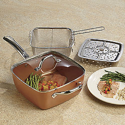 5-Piece Cookware Set by Copper Chef
