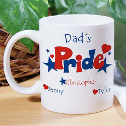 American Pride Hearts & Stars Mug