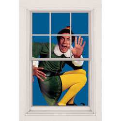 Buddy the Elf Christmas Window Poster
