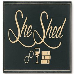 She Shed Plaque