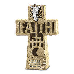 Faith Illuminated Cross Sculpture