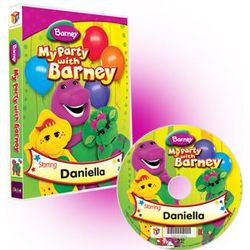 Personalized My Party with Barney DVD