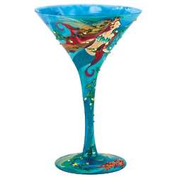 Mermaid Martini Glass