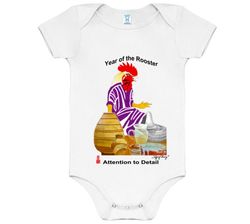 Year of the Rooster Baby Bodysuit