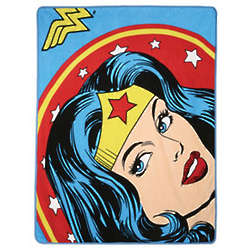 Wonder Woman Throw Blanket