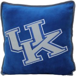 Kentucky Wildcats Big Logo Royal Blue Fleece Pillow