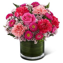 Pink Pursuits Bouquet of Flowers