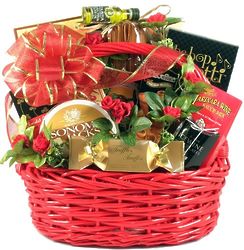 Romantic Date Night Snacks Gift Basket