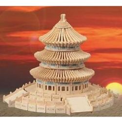 Temple of Heaven 3D Wooden Puzzle Model Kit