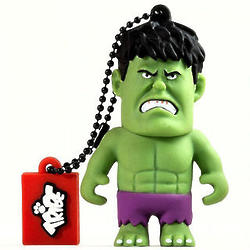 The Hulk 16GB USB Flash Drive Memory Stick with Cap and Chain