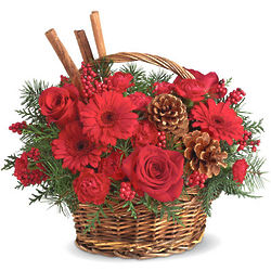 Berries and Spice Floral Gift Basket