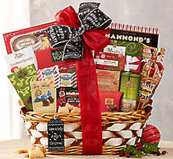 Season's Greetings Gift Basket