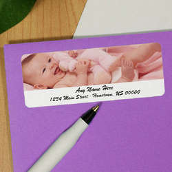 Picture Perfect Horizontal Photo Address Labels