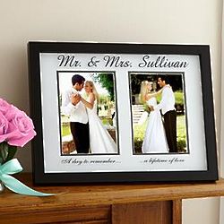 Personalized a Day to Remember Wedding Frame