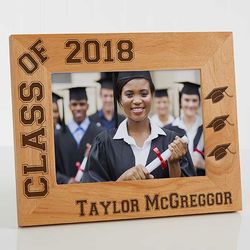 Personalized Hats Off 5" x 7" Graduation Photo Frame