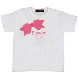Flower Girl Bow T-Shirt