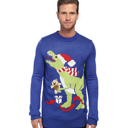 Men's T-Rex Ugly Christmas Sweater