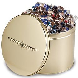 Harry London Chocolates Gold Tin