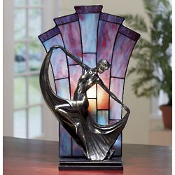 Isadora Stained Glass Lighted Accent