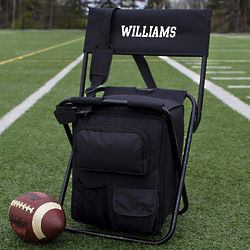 Personalized All-in-One Tailgate Cooler Chair