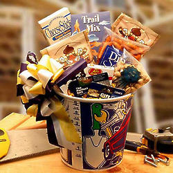 Men at Work Gift Set with Assortment of Tasty Treats and Snacks