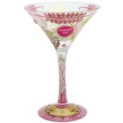 Birthday Goddess Martini Glass by Lolita