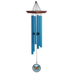 Stained Glass Butterfly Wind Chime