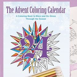 Advent Coloring Calendar Book