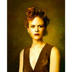 Nicole Kidman Oil Painting Giclee Art Print