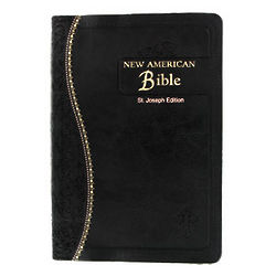 St. Joseph Edition Black Fauz Leather Bible