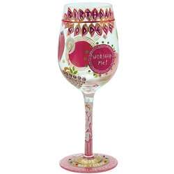 Birthday Goddess Wine Glass
