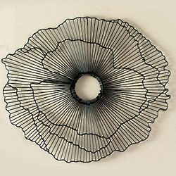 Large Floating Flower Wall Decor