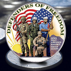 Defenders of Freedom Eisenhower Dollar