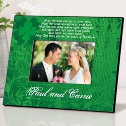 Irish Blessing Personalized Picture Frame