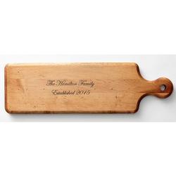 Personalized Artisan Plank Serving Board