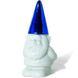 The Little Helpers Gnome Ceramic Bottle Opener with Blue Hat