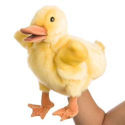 Plush Duckling Hand Puppet