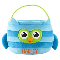 Personalized Halloween Plush Owl Treat Bag