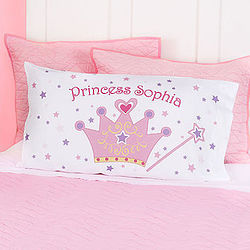 Personalized Princess Pillowcase & Nightlight Gift Set